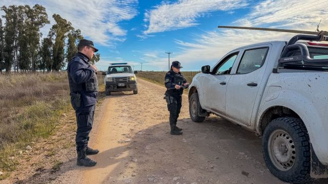 Protección Ciudadana participó de un operativo preventivo en la zona rural