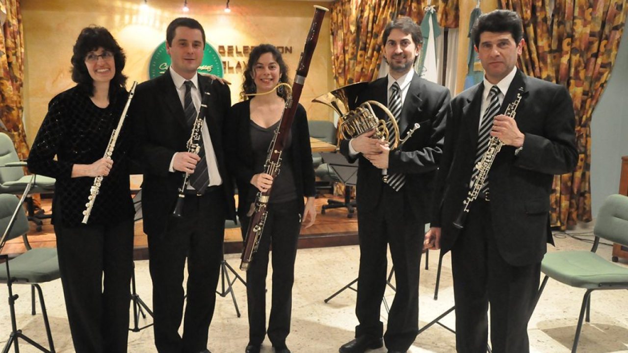 El Quinteto Municipal “Vientos de Olavarría” se presentará en la Alianza Francesa
