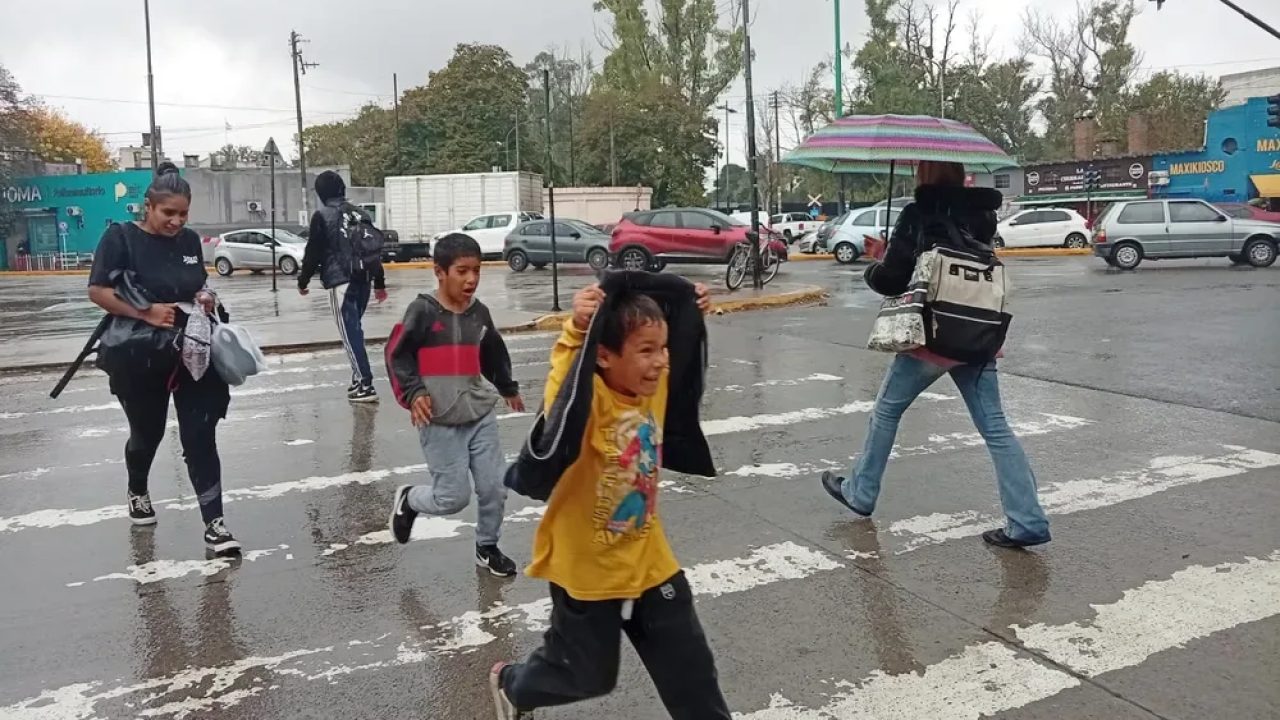 Vuelven las lluvias: ¿Cómo estará el fin de semana y el inicio del receso invernal?