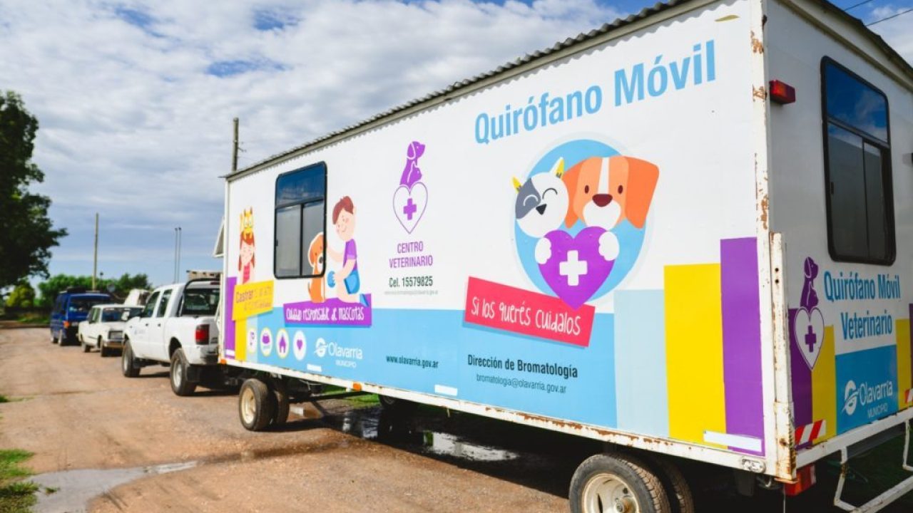 Trabajos de reparación y mantenimiento en el Quirófano Veterinario Móvil